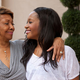 Cissy Houston with Bobbi Kristina Brown on the set of the first, and only, season of the Lifetime reality show The Houstons: On Our Own (The Houstons: On Our Own via Lifetime)